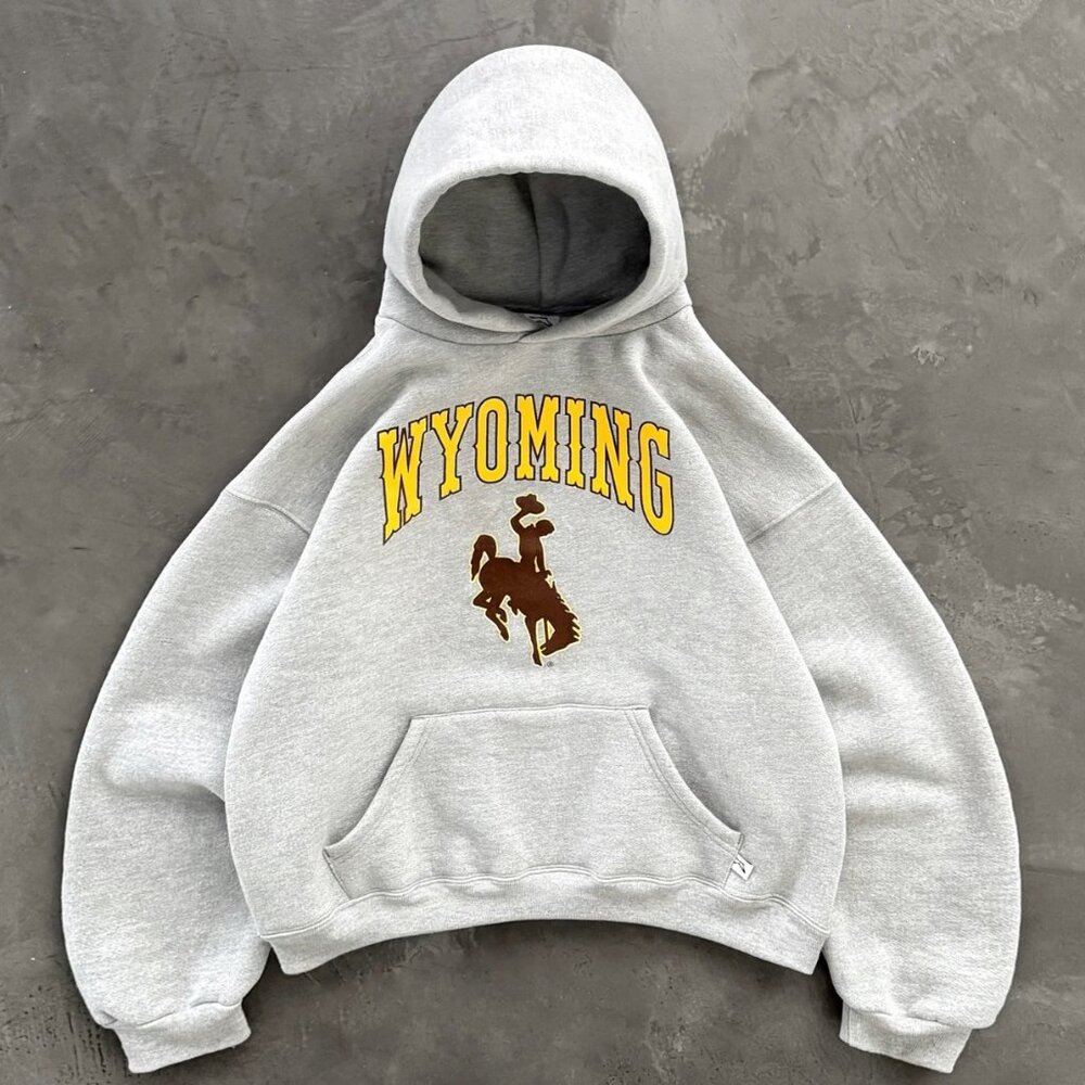AKIMBO WYOMING® HOODIE & SWEATPANTS SET - HEATHER GREY